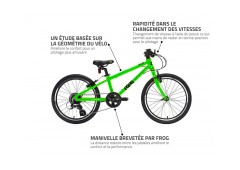 comparer et trouver le meilleur prix du vélo  Frog Bikes Ltd  Frog 52 sur Sportadvice